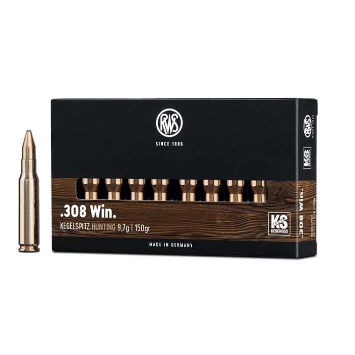 RWS .308Win Kegelspitz 9,7g / 150gr
