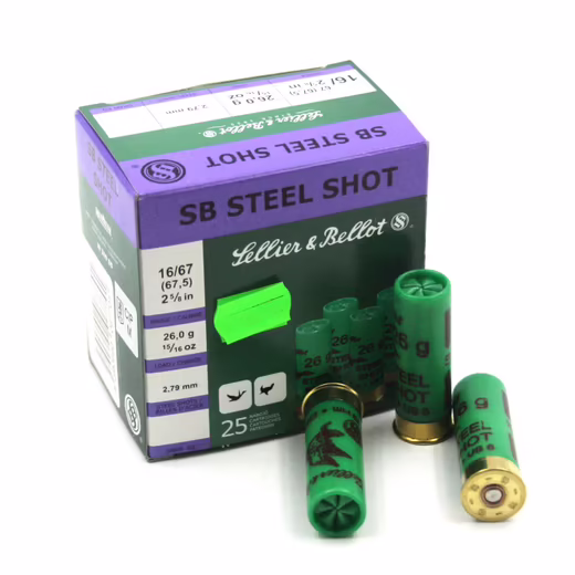 Sellier & Bellot HM Steel shot kaliber .16 26/6