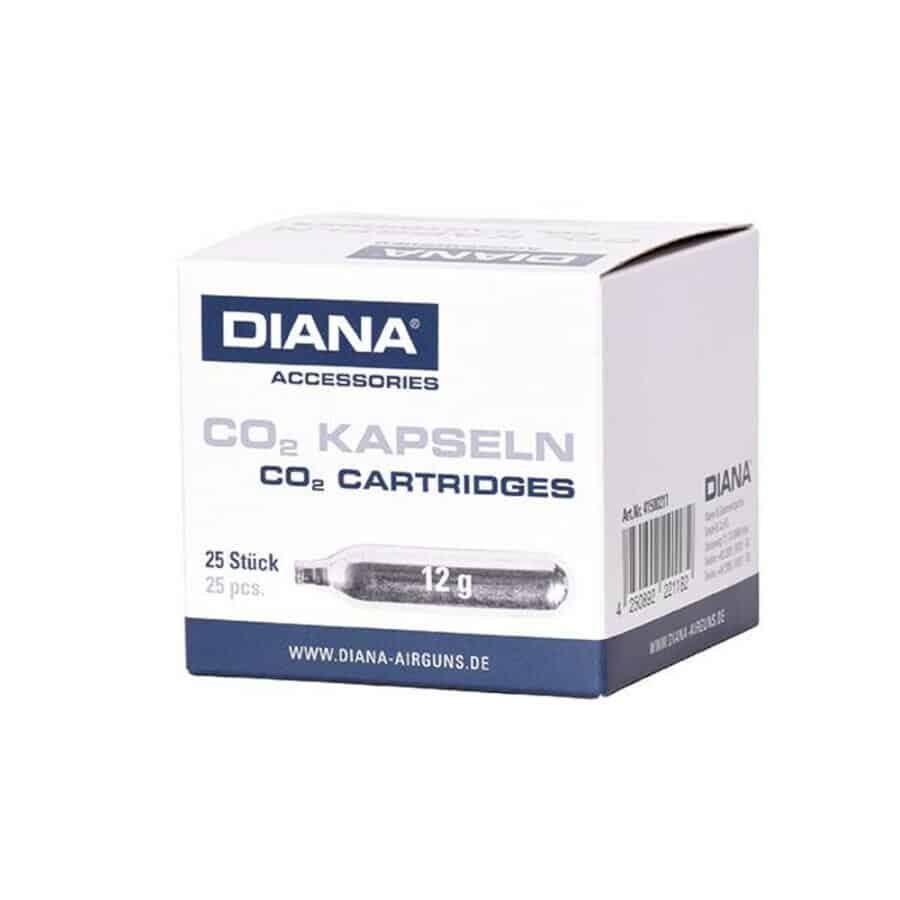 Diana CO2 patroon 12 gram 25-stuks