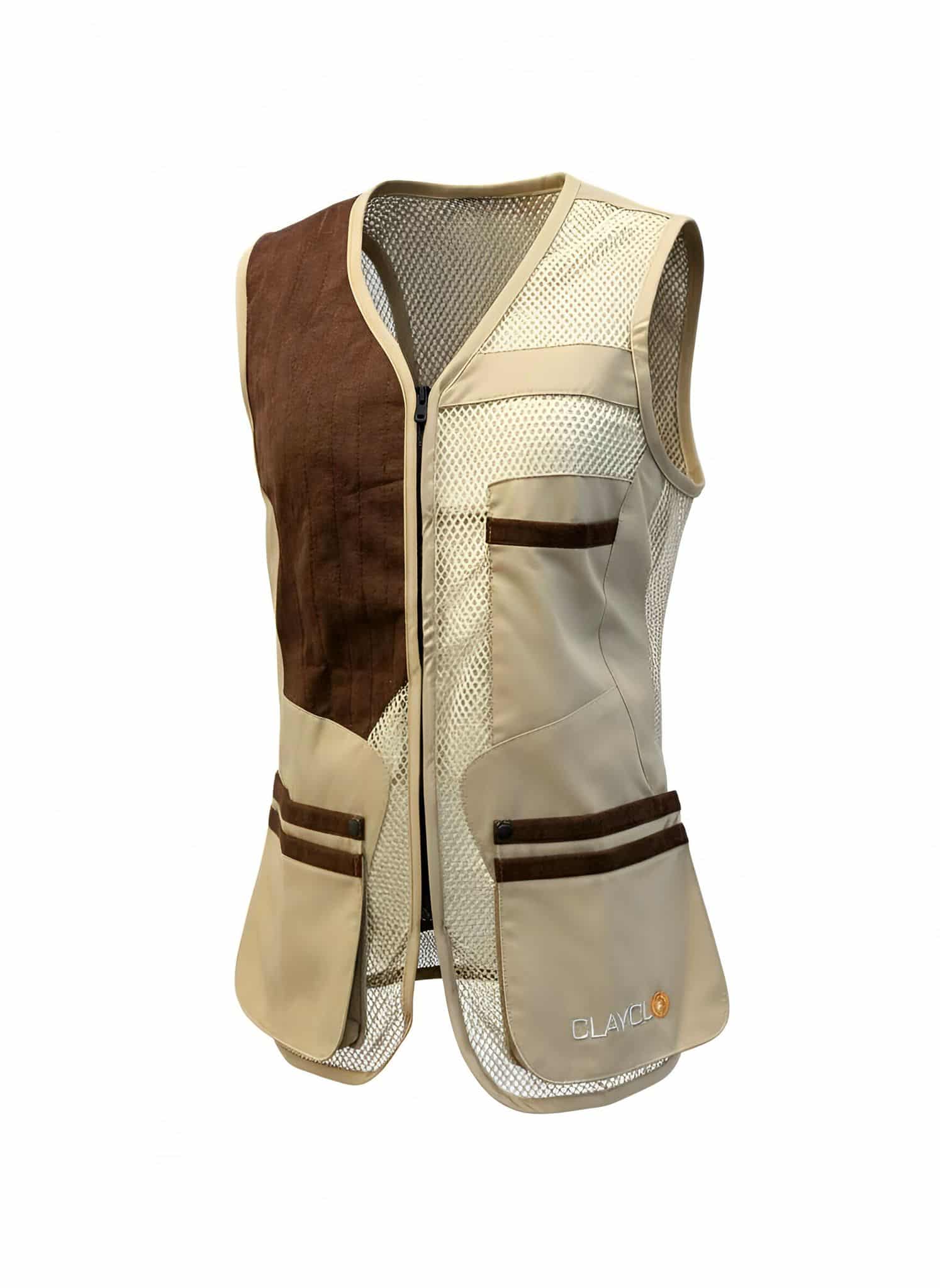 Clayclo Olympia Vest Brown Dames