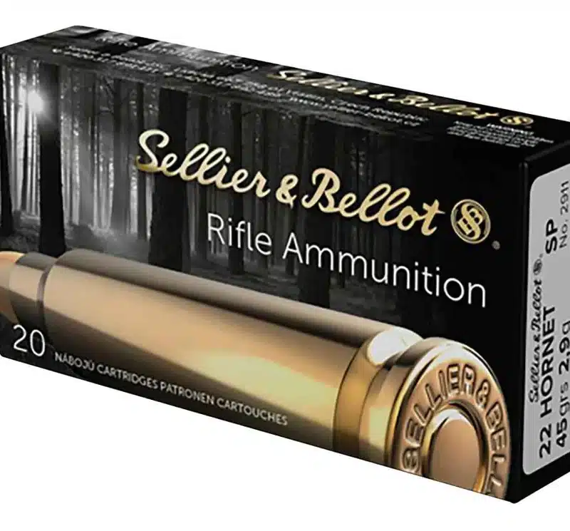 Sellier & Bellot .22 Hornet Soft Point